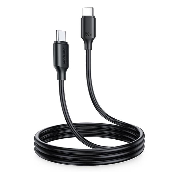 Joyroom USB-C till USB-C kabel 60W 1m - Svart Svart