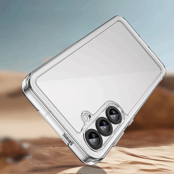 Mobilskal till Galaxy S25 Outer Space med Ram - Transparent Transparent