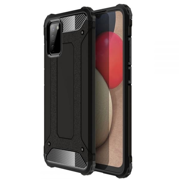 Tough Armor Mobilskal Galaxy A02S - Svart Svart
