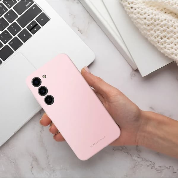 Roar Telefontaske til Galaxy S25 Edge Cloud Skin - Lyserød Rosa