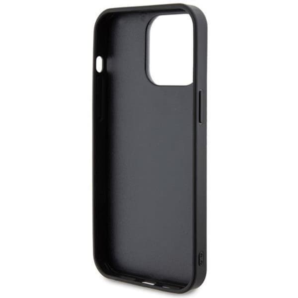 Guess Mobilskal till iPhone 15 Pro Max Rhinestone Metal Logo - Gul Gul