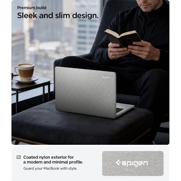Spigen Skal För Macbook Air 13 Urban Fit - Heather Grå Grå