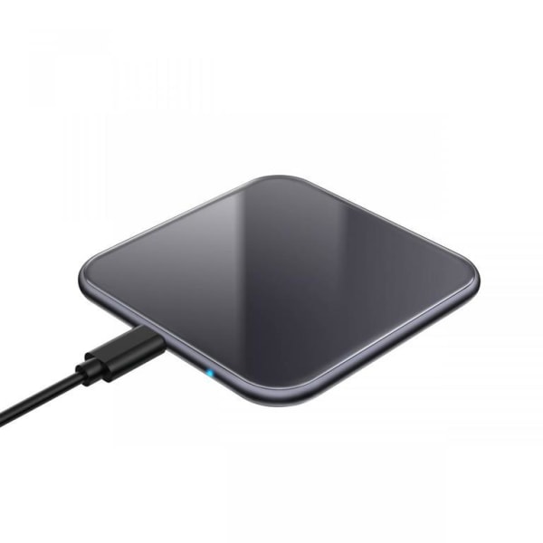 SiGN Trådløs Hurtigoplader til iPhone & Android, 15W - Sort