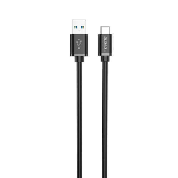 Dudao USB-C till USB-A kabel 1m Super Fast Charge - Svart Black