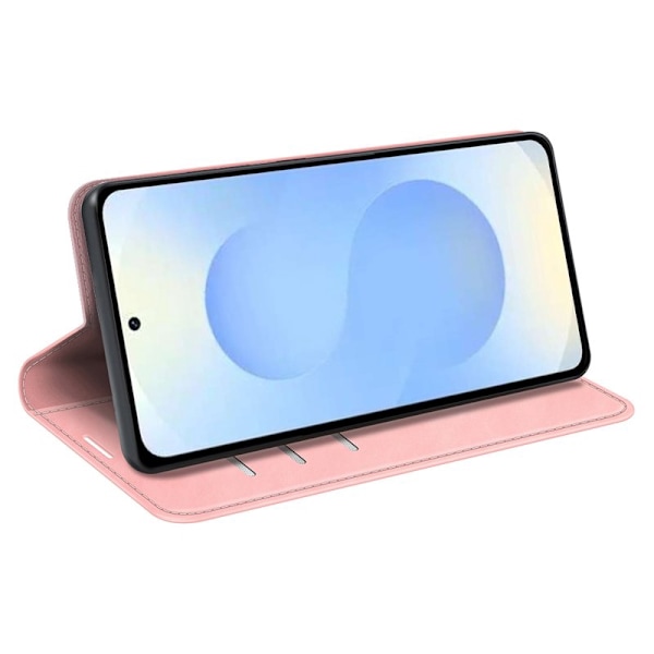 Plånboksfodral för Samsung Galaxy S26 Plus Konstläder - Rosa
