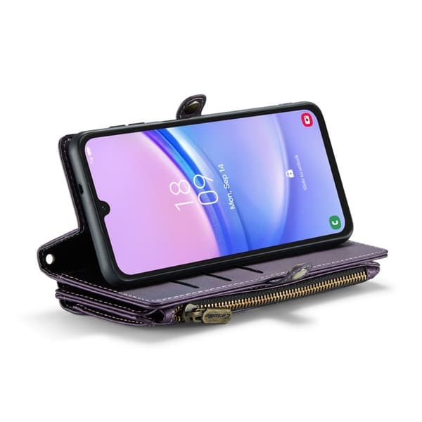 CASEME Plånboksfodral Konstläder för Samsung Galaxy A16 5G - Lila