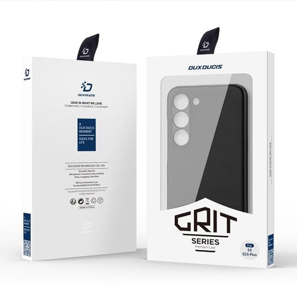 Dux Ducis Galaxy S23 Plus -puhelinkotelo Grit - Musta Black