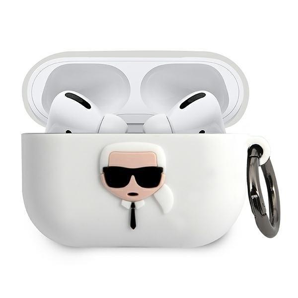 Karl Lagerfeld Skal Airpods Pro Silicone Ikonik - Vit Vit