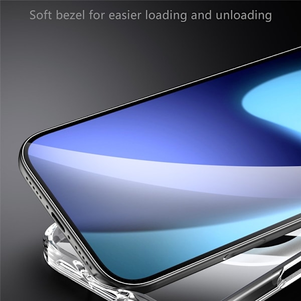SULADA Mobilskal till iPhone 17 Pro Crystal TPU+PC - Clear Transparent