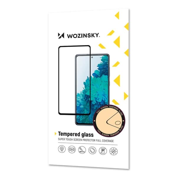Wozinsky Full Glue iPhone 14 Plus/13 Pro Max Karkaistu lasi Näytönsuoja Black