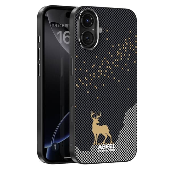 ABEEL Mobilskal till iPhone 16 Plus MagSafe Ultra Slim PC TPU - Deer