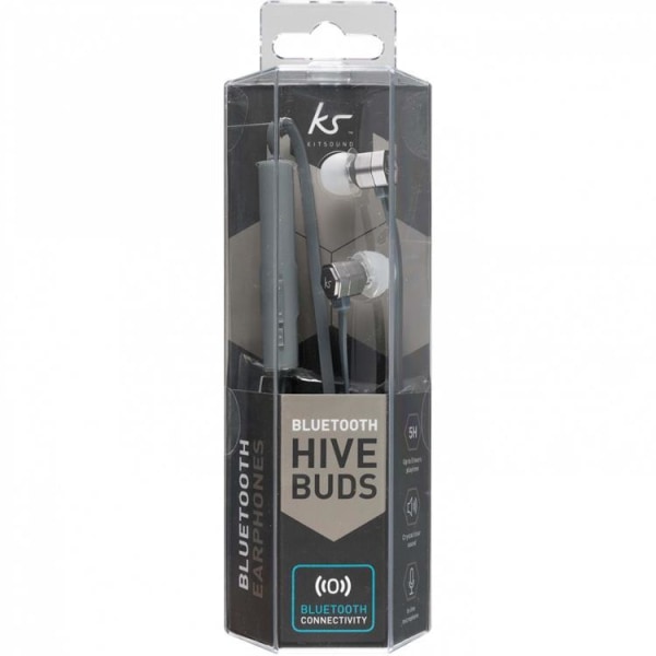 KITSOUND Kuulokkeet Hive Gunmetal In-Ear langaton mikrofoni - harmaa Grey  e35a | Grey | 60 | Fyndiq