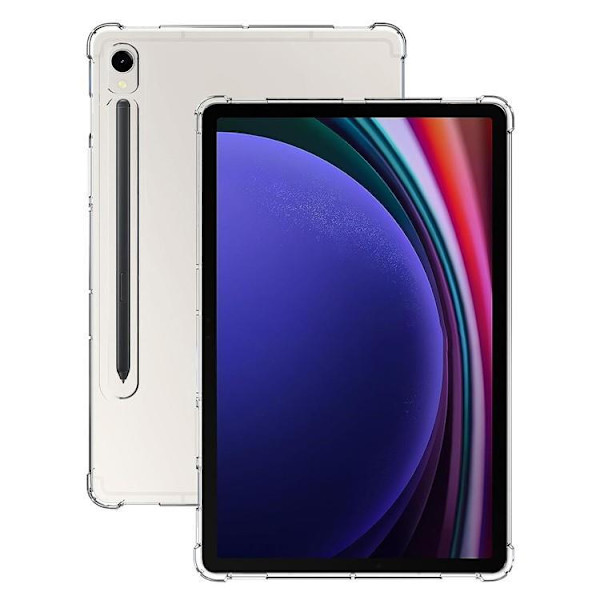 Galaxy Tab S9 Skal TPU Shockproof - Transparent