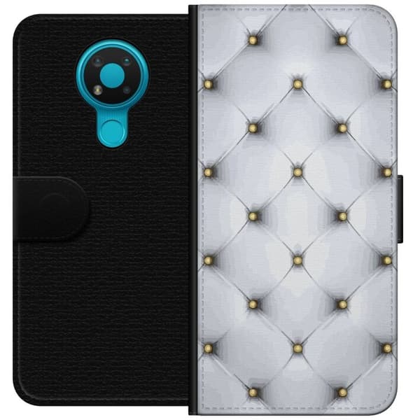 Pungcover til Nokia 3.4 med Fancy