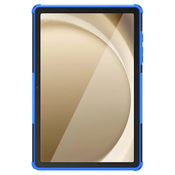 Mobilskal till Galaxy Tab A9 Plus Tire Texture med Kickstand - Blå Blå