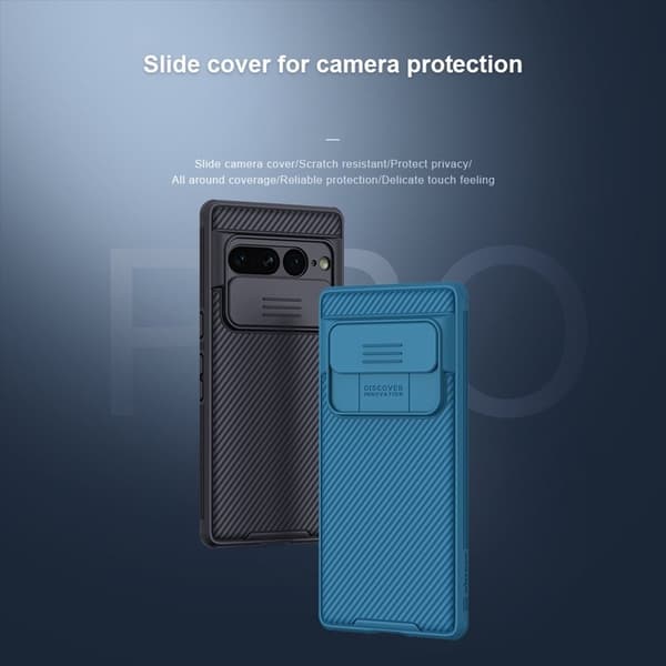 NILLKIN CamShield Pro Mobilskal till Google Pixel 7 Pro - Svart