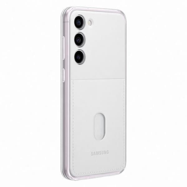 Samsung Galaxy S23 Plus Skal Frame Cover - Vit Vit