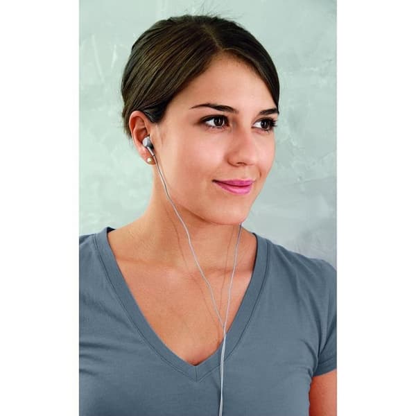 Thomson In-Ear Hovedtelefoner Kablet med Mikrofonstik 3.5mm - Grå Grå