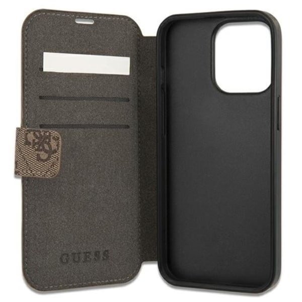 Guess Big Metall Logo Fodral iPhone 13 Pro Max - Brun Brun