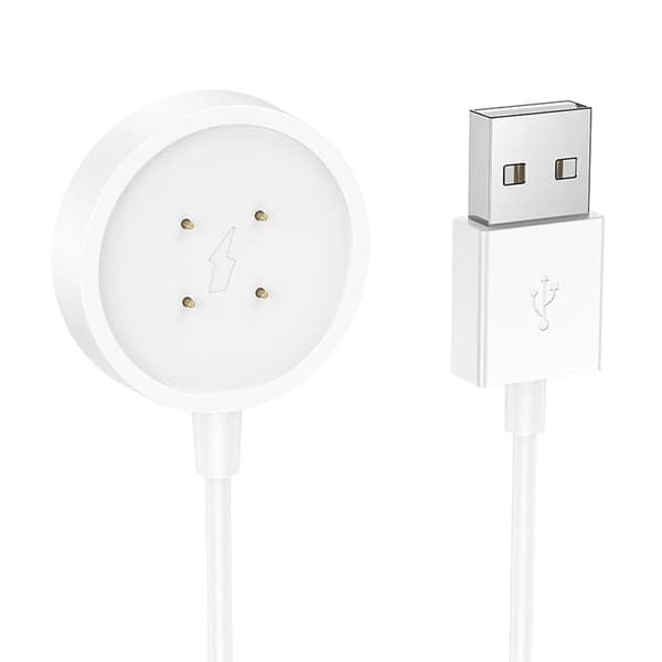 Hoco Smartwatch UAB-A Kabel 0.6m - Hvid Svart