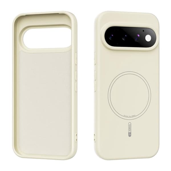 ABEEL Mobilskal för Google Pixel 11/11 Pro MagSafe Skin Touch - Beige
