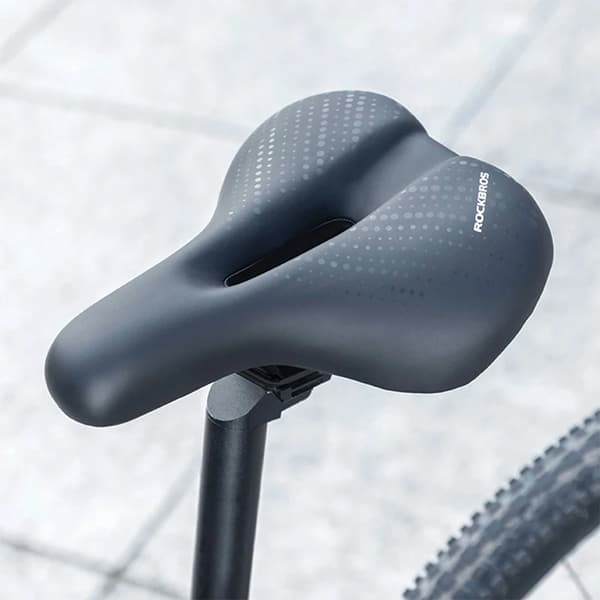 Rockbros MTB Cykelsadel - Sort Svart