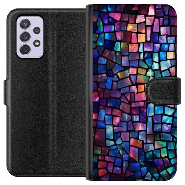 Plånboksfodral till Samsung Galaxy A52s 5G med Disco