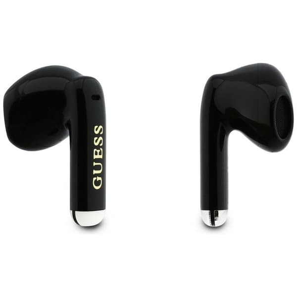 Guess TWS In-Ear Hörlurar Glossy Gold Line Classic - Svart