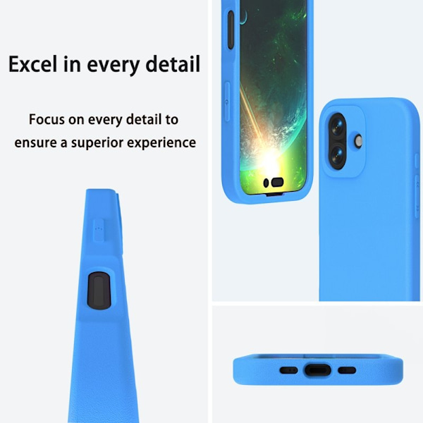 Mobilskal till iPhone 17 Shockproof EVA Skydd - Blå Blå