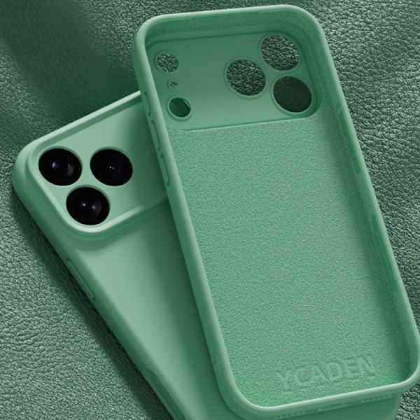 YCADEN Mobilskal till iPhone 17 Pro Precise Cutouts - Crämgul Gul
