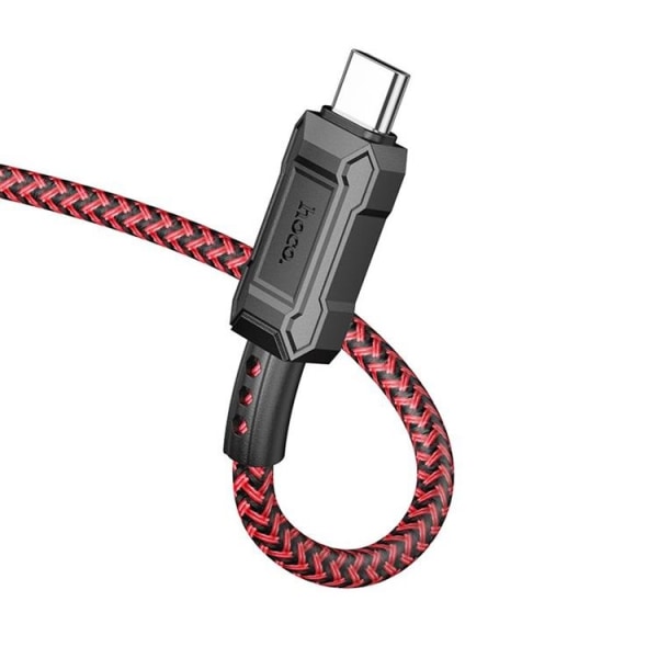 Hoco USB-A-USB-C-kaapeli 1 m johto - punainen