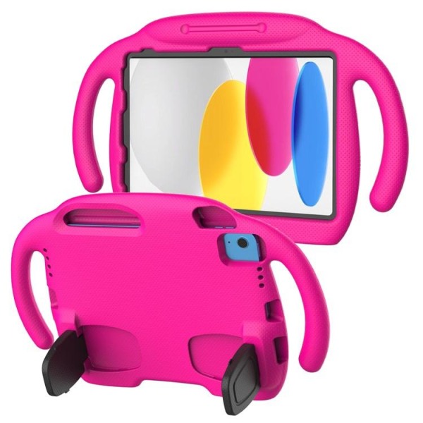 iPad 10.9 (2022) Skal EVA Kickstand Handle - Rosa