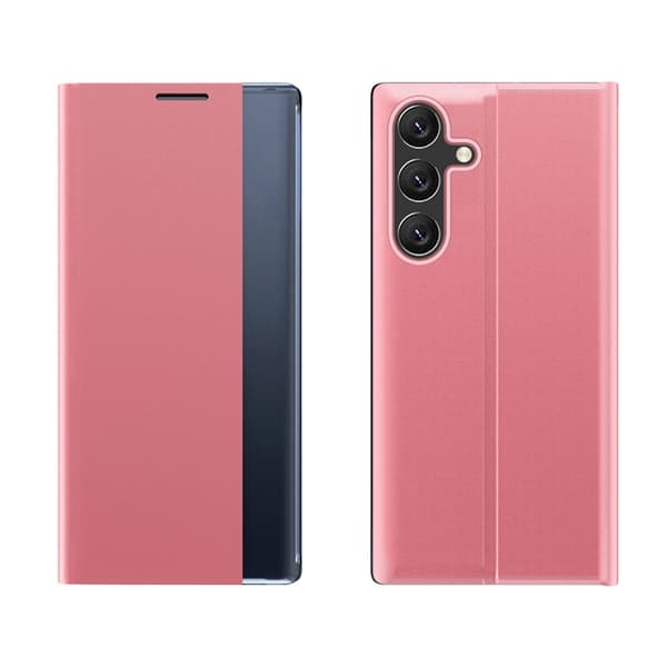 Galaxy A26 Etui New Sleep med Flap - Lyserød Rosa