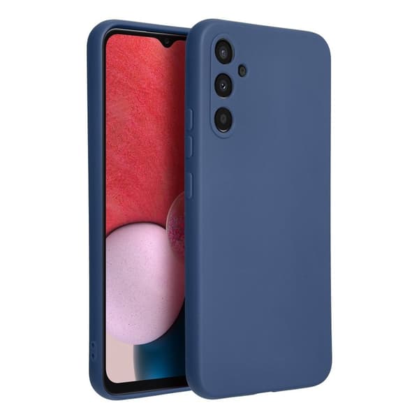 BLØDT etui til Samsung Galaxy A34 5G mørkeblå Blå