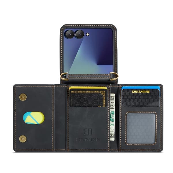DG.MING Mobilskal till Galaxy Z Flip 7 Detachable M2 Svart