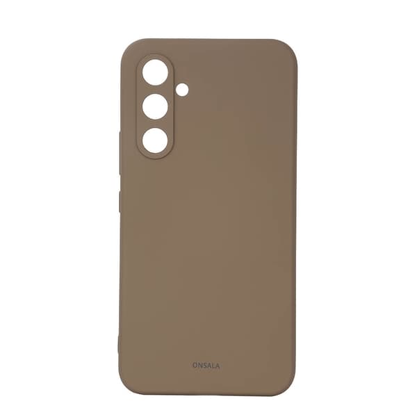 ONSALA Galaxy A54 5G Cover Silikon - Sand Beige