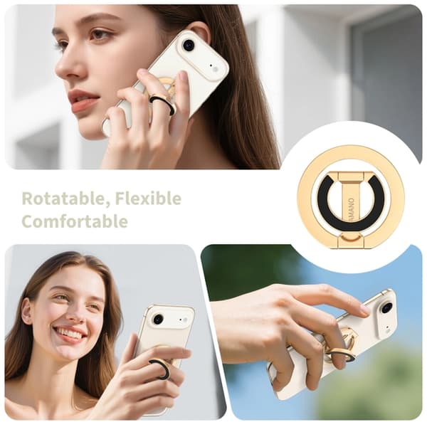 Tech-Protect Magsafe Mobil Magnetisk Ringhållare LAMANO Guld