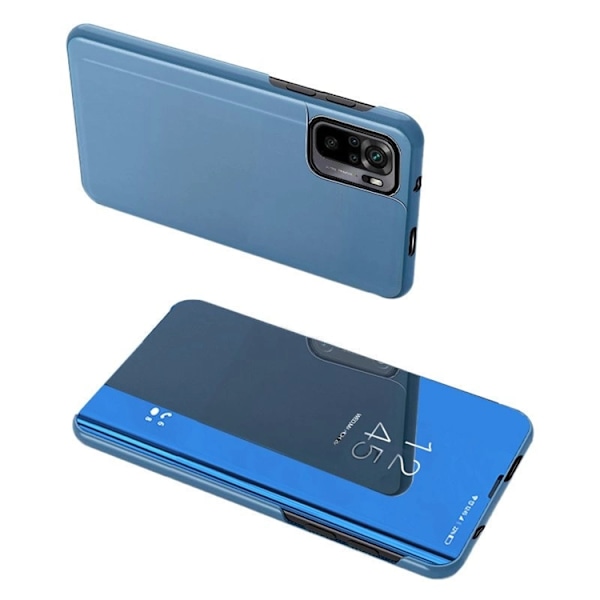 Xiaomi Poco X4 NFC 5G Fodral Clear View - Blå