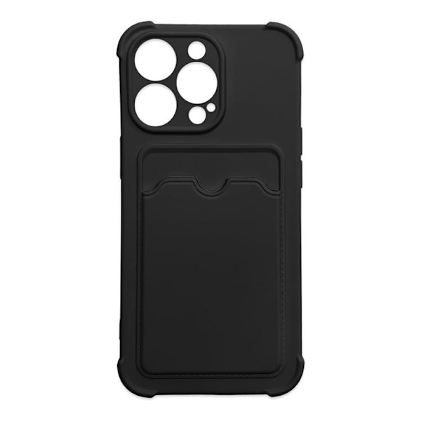 Armor iPhone 13 Mini Taske med Kortholder - Sort Black