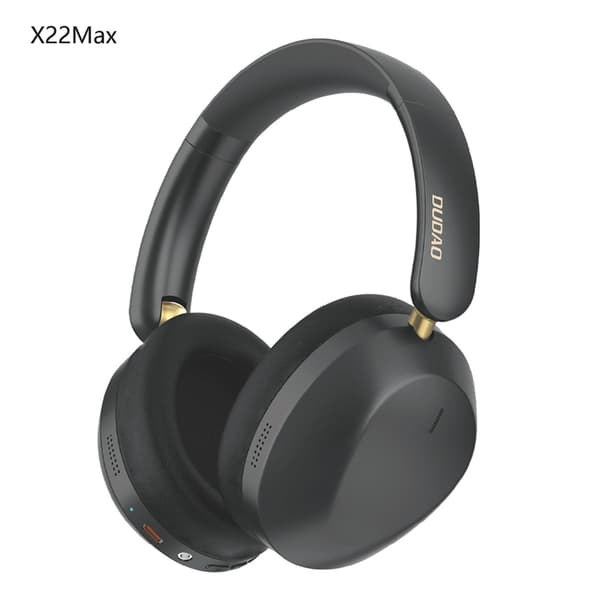 Dudao On-Ear Trådlösa Hörlurar Bluetooth 5.4 med ANC X22 Max Svart