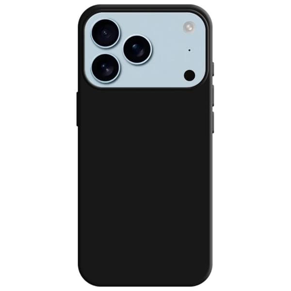 3MK Mobilskal till iPhone 17 Pro Silikon - Svart Svart