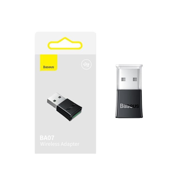 Baseus Bluetooth USB Adapter BA07 - Svart Svart