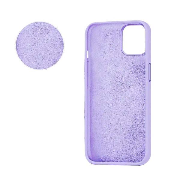 SiGN iPhone 14 Plus Cover Flydende Silikone - Lavendel
