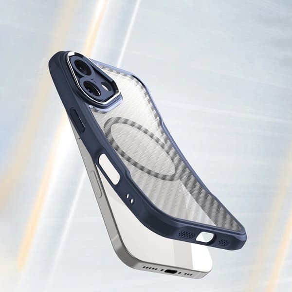 Telefontaske til iPhone 16 MagSafe Silicone Leading - Blå Blå