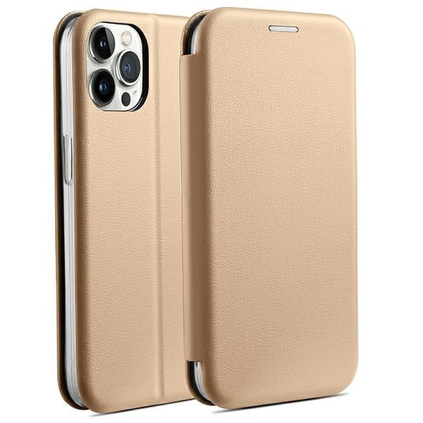 Beline iPhone 15 Pro Plånboksfodral Magnetic - Guld