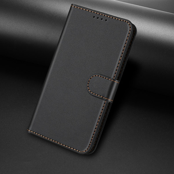 iPhone 17 Plånboksfodral Anti Drop - Svart Svart