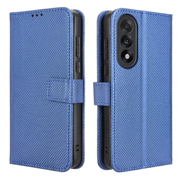 OnePlus Nord 5 Plånboksfodral Diamond Texture - Blå Blå