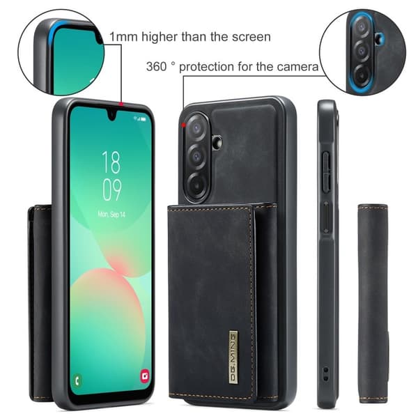 DG.MING M1 Series Mobilskal till Samsung Galaxy A26 5G Kickstand Svart