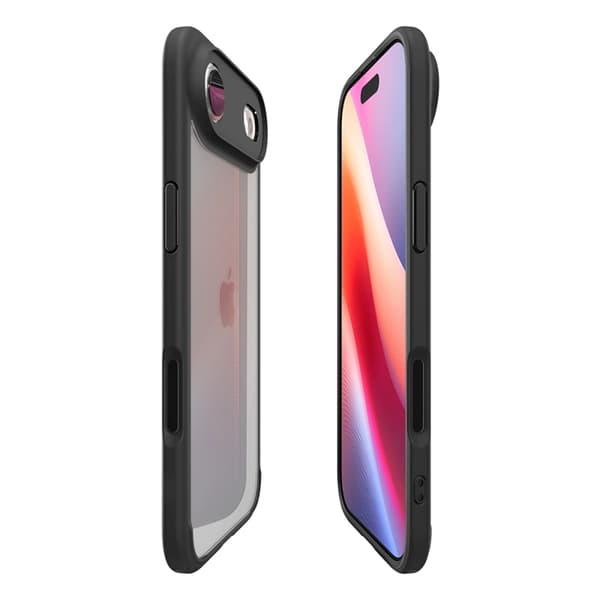 Spigen Telefontaske til iPhone Air Ultra Hybrid - Mat Sort Svart
