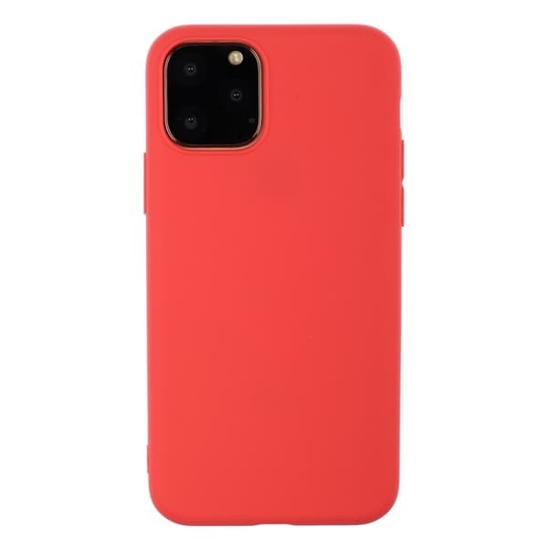 Mobilskal till iPhone 15 Pro TPU Matte Slim-Fit - Röd